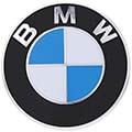 Official logo of BMW with white background