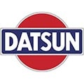 Official logo of Datsun with white background